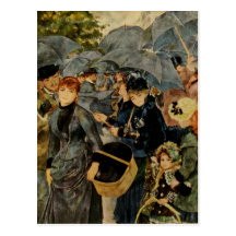 Pierre-Auguste Renoir's The Umbrellas (1883) Postcards