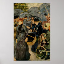 Pierre-Auguste Renoir's The Umbrellas (1883) Print