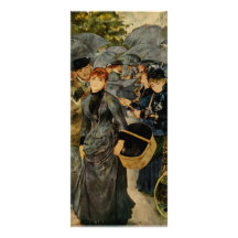 Pierre-Auguste Renoir's The Umbrellas (1883) Rack Cards