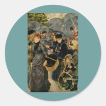 Pierre-Auguste Renoir's The Umbrellas (1883) Sticker