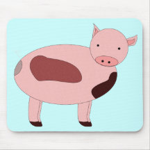 Pig on a Mousepad