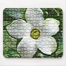Pikaki mosaic tiles Mouse pad