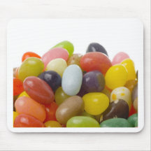 Pile of jelly beans mouse pads