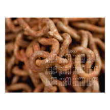 Pile of Rusty Chains; 2013 Calendar Photo