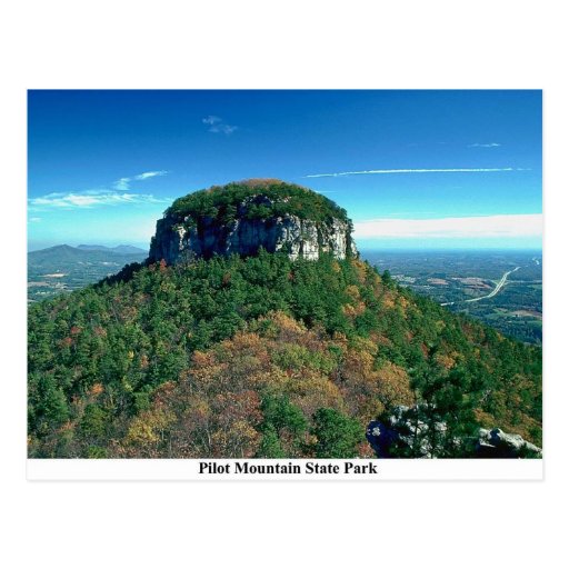 Pilot Mountain Postcard