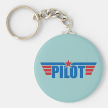 Pilot Wings Badge - Aviation Key Chain
