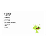 Pimple Face Alien Business Card