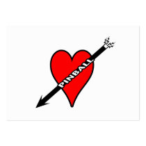 Pinball Heart business cards