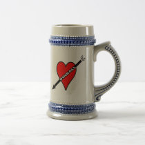 Pinball Heart mugs