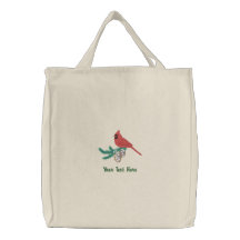 Pine Cardinal Bags