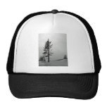 Pine in snow trucker hats