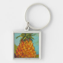 Pineapple Keychain