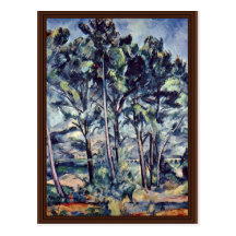 Pines And Aqueduct (The Viaduct) By Paul Cézanne Postcards