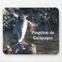 Pinguino de Galapagos Mouse Pad