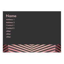 pink and black zig zag business card templates