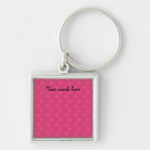 Pink and pink christmas bells keychains