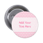 Pink and White Polka Dots Pattern.