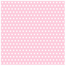 Pink and White Polka Dots Pattern. Photo Sculpture