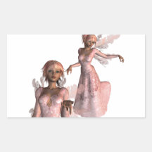 Pink Angels  Stickers