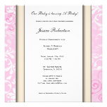 Pink Baby Shower Invitation