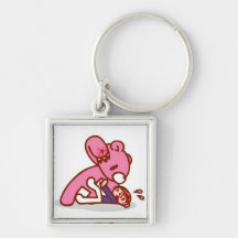 Pink Bear Key Chain