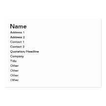 Pink & Black Gown Princess 2 Business Cards