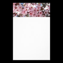 Pink Blossoms Stationery stationery