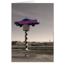Pink Caddy Card
