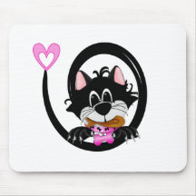 Pink Cats Are Cool TShirts and Gifts Mousepad