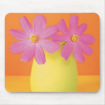 Pink Cosmos Mouse Mat