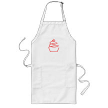 Pink Cupcake Logo - Apron