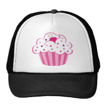 Pink Cupcake Trucker Hat