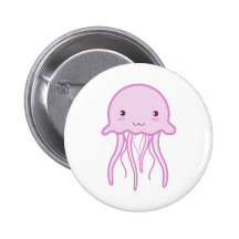 Pink Cute Jellyfish