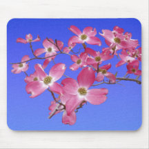 Pink Dogwood Mouse Pad