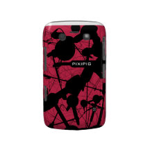 Pink Drop Abstract Blackberry Bold Case