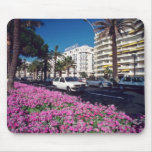 Pink Elegant Boulevard de Croisette, Cannes flower Mouse Pad