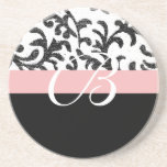 Pink Floral Coasters