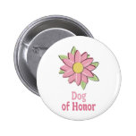 Pink Flower Dog of Honour