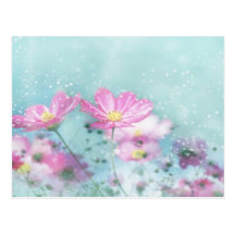 Pink Flower Postcard