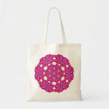 Pink Flowers Bag