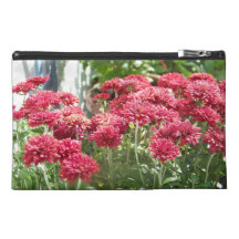 Pink Flowers Bagettes Bag Travel Accessories Bag