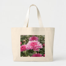pink flowers bags