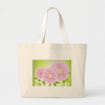 Pink Flowers Bags
