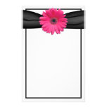 Pink Gerbera Daisy Stationery