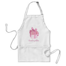 Pink Gift Domestic Goddess Apron