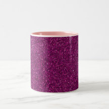Pink Glitter Mug