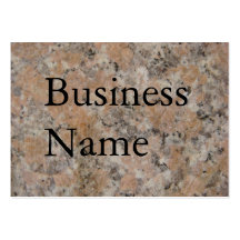 Pink Granite Business Card