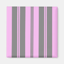 Pink & Grey Magnet