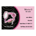 Pink Hair Salon businesscards Business Card Templates