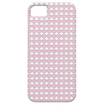 Pink Hearts iPhone 5 Cases